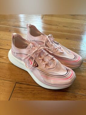 APL Streamline Women's Pink Multi Lace Up Cushioned Athletic Sneakers Sz 10.5 W